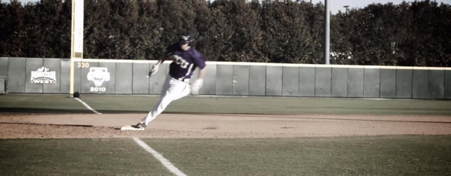 Baserunner Rounding Third Base