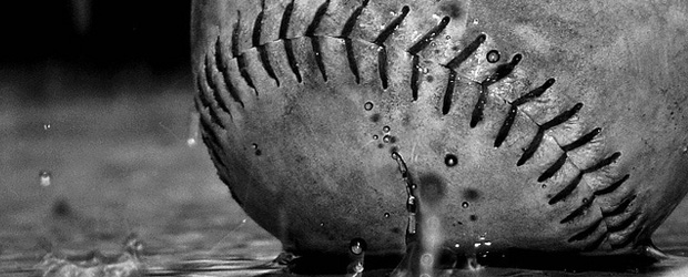 Baseball in Rain