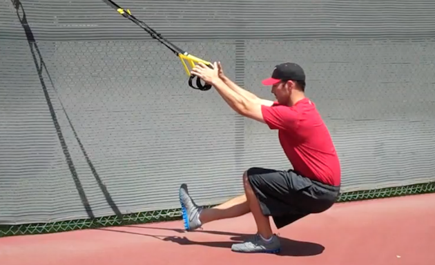 TRX Single Leg Squat